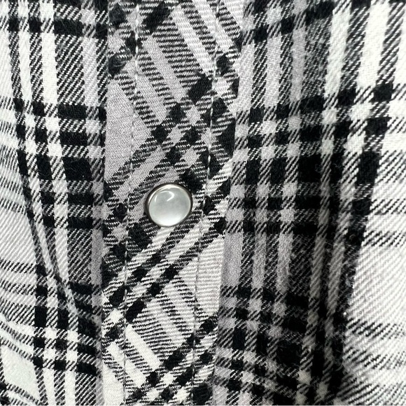 WindRiver Black & Grey Plaid Button Down Shirt Size 2X - Picture 5 of 8